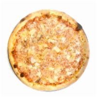 Cheese Pizza 16 Inch · Tomato sauce, oregano, mozzarella, provolone, and shaved Parmesan. 16