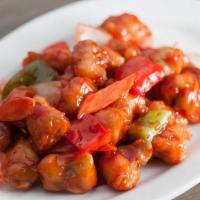Sweet 'N Sour Chicken · Lightly battered and fried, then glazed in our house-made Sweet 'n Sour sauce with bell pepp...