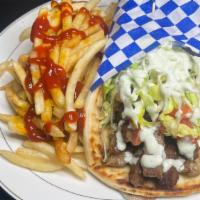 Lamb Gyro · With Fries.