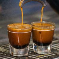 Espresso · Nutty, sweet with hints of citrus, and a smooth-finish.