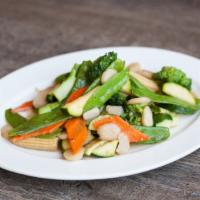 Vegetable Delight · Mixed vegetables in white sauce