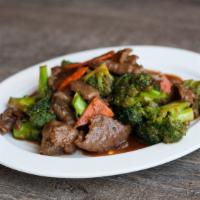 Beef With Broccoli · Beef, broccoli, carrot