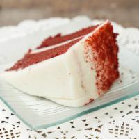 Red Velvet Cake · a moist, chocolate, buttery cake tinted red with a combination taste of vanilla and chocolat...