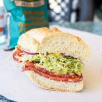 Sopressata (Sweet Or Spicy) · A Italian salami rich in flavor with a similar texture of that found in pepperoni. Both cont...