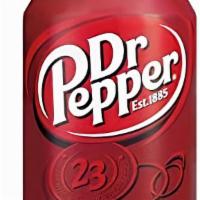 Can Dr Pepper · 12 oz cans of Dr Pepper