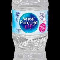 Bottle Water · 1/2 Liter bottles of purified water