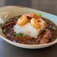 Jambalaya  · rice, shrimp, andouille sausage & chicken