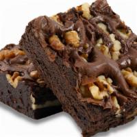 Brownie · 2 Chocolate Walnut Brownies