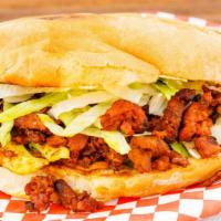 Tortas · Our delicious tortas come on a toasted telera bun with beans your choice of meat, lettuce, t...