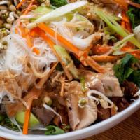 Vietnamese Vermicelli Salad Bowl · Choice of pork, chicken, tofu. Vermicelli noodles, spring mix, fresh herbs, pickled carrots,...