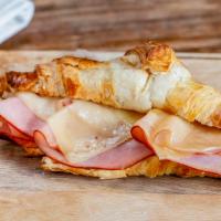 Ham & Cheese Croissant · Ham, Emmental cheese, butter croissant.