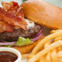 Bbq Bacon Burger · Now with Picanha Patty!

Charbroiled Brazilian Prime Cut Picanha Patty, White Cheddar cheese...