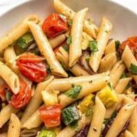Vegetable Pasta · Vegetables, marinara or alfredo sauce