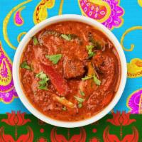 Lamb Vindaloo · Lamb and potatoes cooked in a spicy hot curry.
