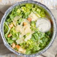 Insalata Di Cesare · Hearts of romaine with croutons tossed in traditional Caesar dressing, and topped with shave...