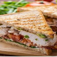 Grilled Chicken Breast Sandwich · Juicy chicken breast prepared with Italian seasoning, melted Parmesan cheese, fresh lettuce,...