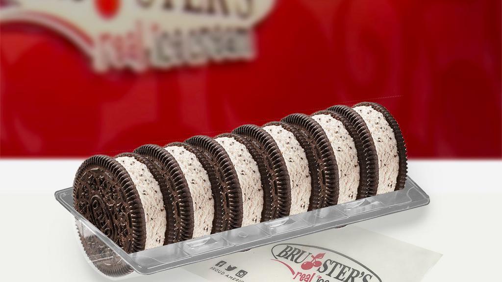 Oreo Ice Cream- 6 Pack · A crunchy sweet Oreo® wafer cookie with any Bruster’s flavor in the middle is a true win-win! Ice cream flavor: Oreo