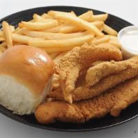 6 Pcs Fried Fish Combo (Fries & Roll) · 
