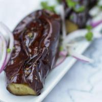Grilled Eggplant From Our Mesquite Grill, 2 Pieces · Vegan