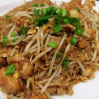 Pad Thai · Choice of chicken, beef, shrimp, or seafood.