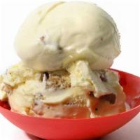 Baked/Unbaked Pint · Vanilla ice cream with housemade chocolate chip cookies and brown butter cookie dough.  Cont...