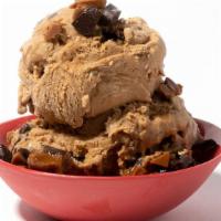 Coffee Toffee Coffee Pint · Coffee ice cream with housemade espresso-infused chocolate-covered toffee pieces.  Contains ...