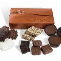 Chocolatier'S Choice · Your gift may include Bears™, chocolate Peanut Butter Buckets™, caramels, nut clusters, choc...