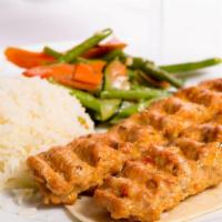 Chicken Louleh · Marinated Minced Chicken, Grilled To Perfection. 
(Grilled & Served A La Carte 4 Skewers Per...