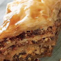 Baklava (2Pc) · With one bite you can hear the crunchiness of the pastry and you become mesmerized by the ta...