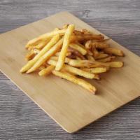 Seasoned Fries · Our seasoned fries are oven-baked and tossed with our twisted rub seasoning