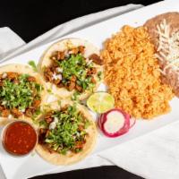 Taco Plate · 3 original tacos