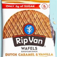 Rip Van Waffle · A delish, guilt-free breakfast wafel. Flavored with dutch caramel and vanilla. Contains zero...
