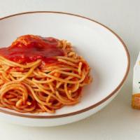 Kids Penne With Sauce · Create Your Own Kids Pasta. Comes With Choice Of Water Or Orange Juice.