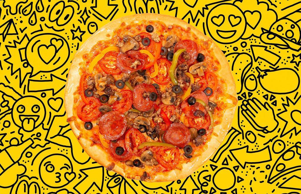 Build Your Own Pizza · New York style pizza with your choice of toppings.