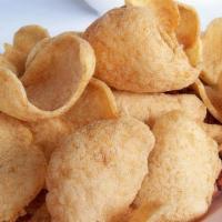 Prawn  Crackers  · Common snack food in Southeast Asian cuisine