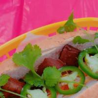 Marinated Tofu Banh Mi · Classic Vietnamese sandwich on a French baguette with pickled daikon and carrots, cucumbers,...