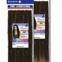 Eve Hair Inc  · 3x pre-stretched passion twist 
Colors- 27,T1B/30, T1B/27, 1B