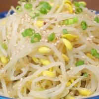 Bean Sprouts(L) · Bean sprouts, sesame oil, sesame seeds, green onions..