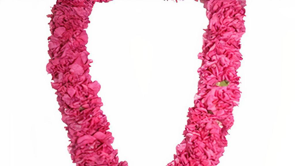 Double Pink Carnations Lei  · Celebrate your shining star with Double Pink Carnations Lei