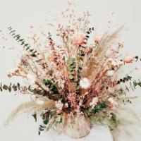 Pretty In Pink - Preserved & Dried Flowers Arrangement · We have these timeless flowers that give the perfect, effortless, boho look for any space pi...