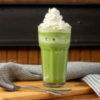 Iced Matcha Green Tea Latte · Smooth and creamy matcha is lightly sweetened and served with milk over ice. Green has never...
