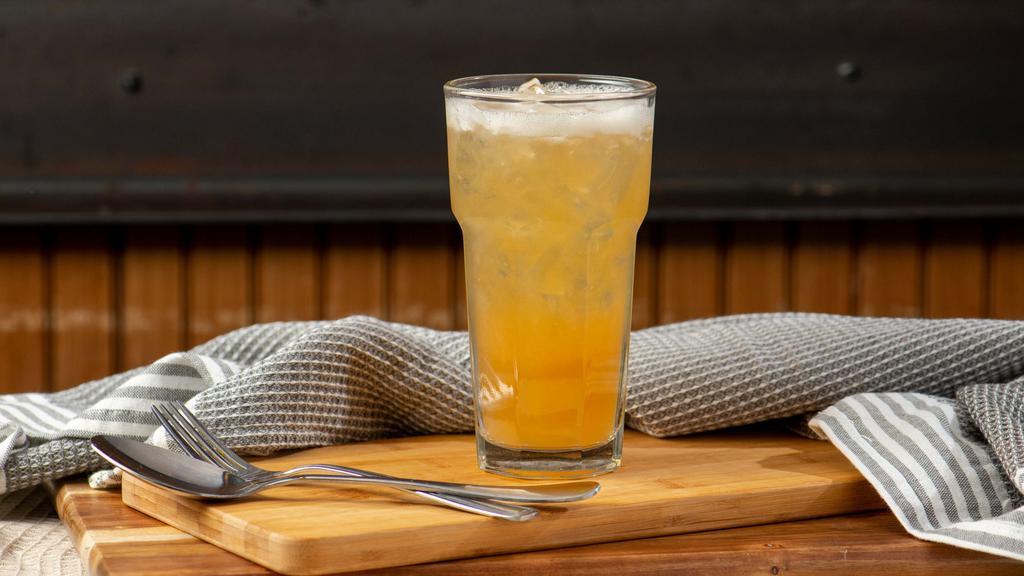 Iced Black Tea Lemonade · Premium black tea is lightly sweetened, then shaken with refreshing lemonade and ice for this arnold palmer- inspired beverage.