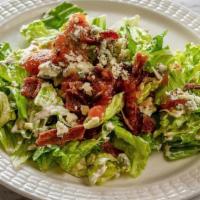 Chopped Salad · romaine, gorgonzola, bacon, tomato marmalade, buttermilk ranch gf