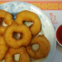 Fried Shrimp · Six pieces.