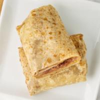 Beans & Cheese Burrito · Refried pinto beans (made in house) and melted cheese