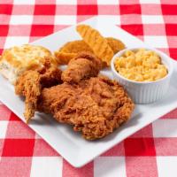 Family Meals · 12 pieces chicken, with two large sides & Biscuits.