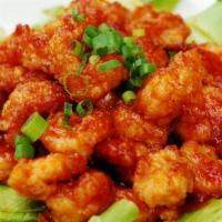 Hot & Crispy Shrimp (Sweet Sour & Spicy) · Hot and spicy.