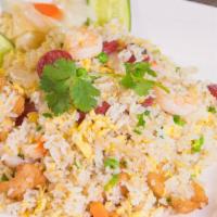 Fried Rice · Choice of Chicken Breast, Shrimp (Deveined), Vietnamese Sausage, White Rice, Eggs, Onions, C...