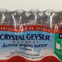 24 Pack Water  · Crystal Geyser