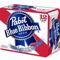 Pabst Blue Ribbon 12 Pack Can · 
